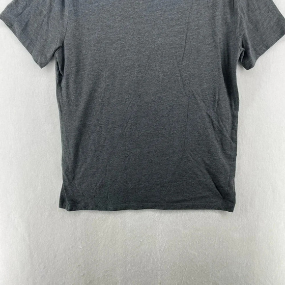 Lucky Brand T-Shirt Men Sz Medium Gray Red Logo Crew Neck Short Sleeve - Picture 9 of 11